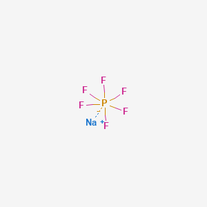 Sodium hexafluorophosphate chemical structure from PubChem