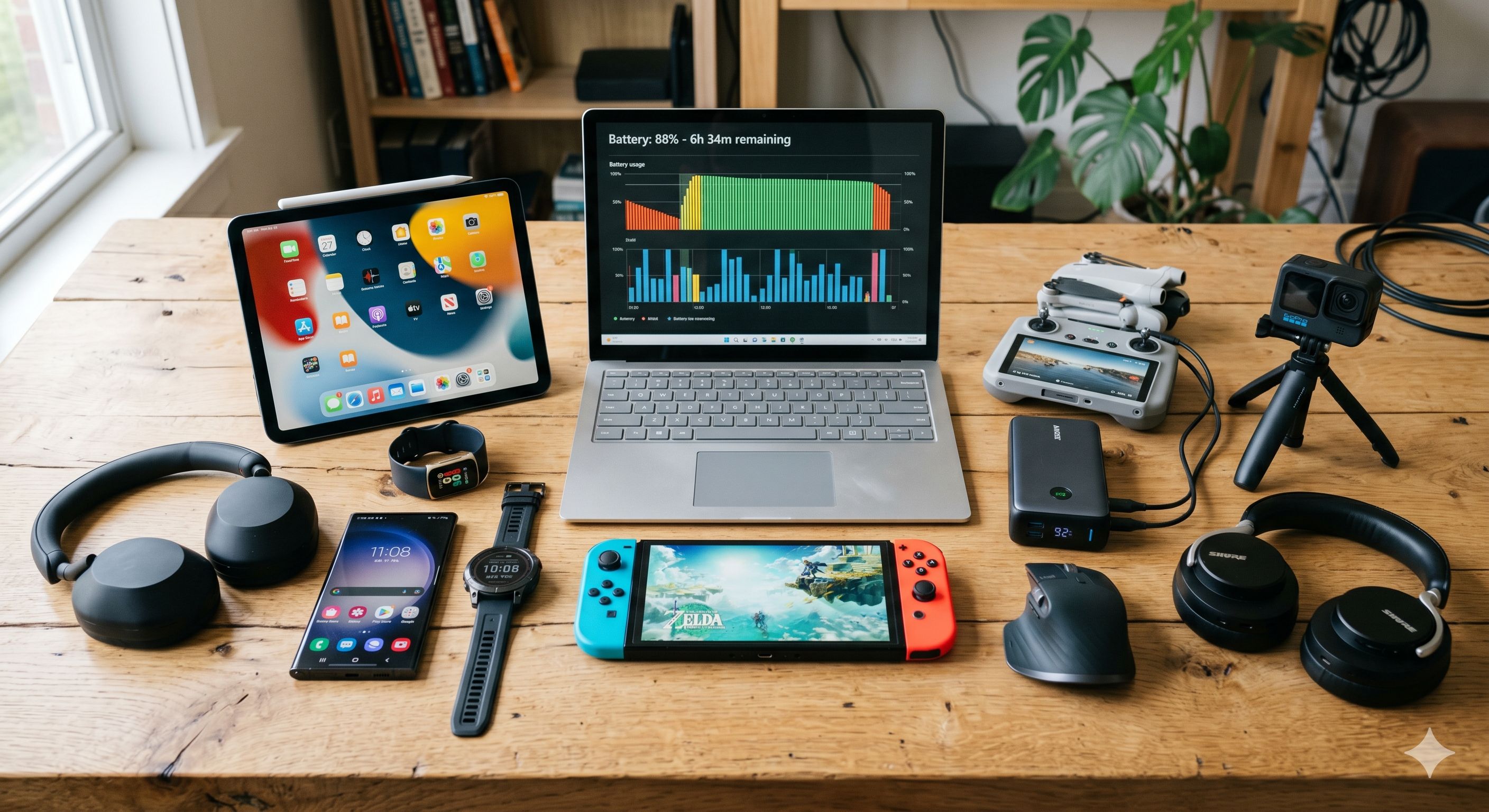 Devices powered by lithium-ion batteries